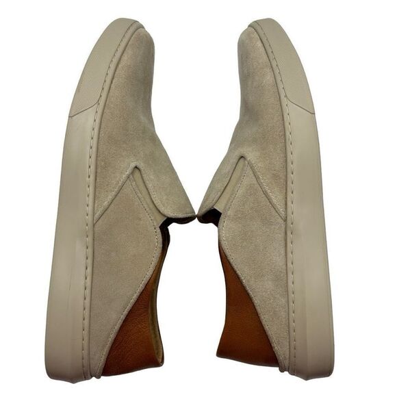 Kenneth Cole Liam Suede Slip-On Sneaker Khaki/Brown Men’s Size 12 - Picture 7 of 10
